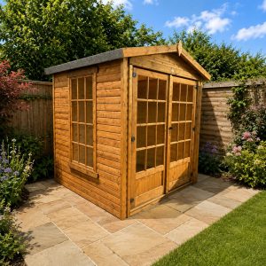 The Snug 6' x 6' Double Door Summerhouse