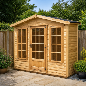 Highgrove 8 by 6 summerhouse with two windows