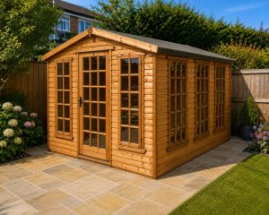 The Sunlit Garden Retreat 12' x 8'